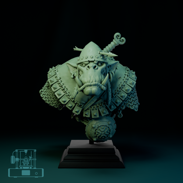 The Longsnouts - Orc Bust (1)