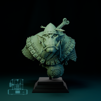 The Longsnouts - Orc Bust (1)