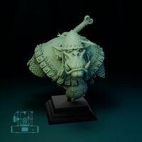 The Longsnouts - Orc Bust (1)