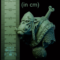 The Longsnouts - Orc Bust (1)