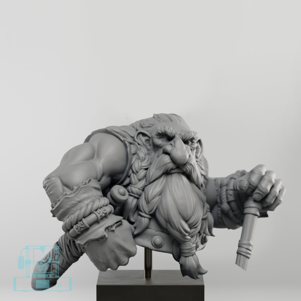 ArHun Dwarf Bust (1)