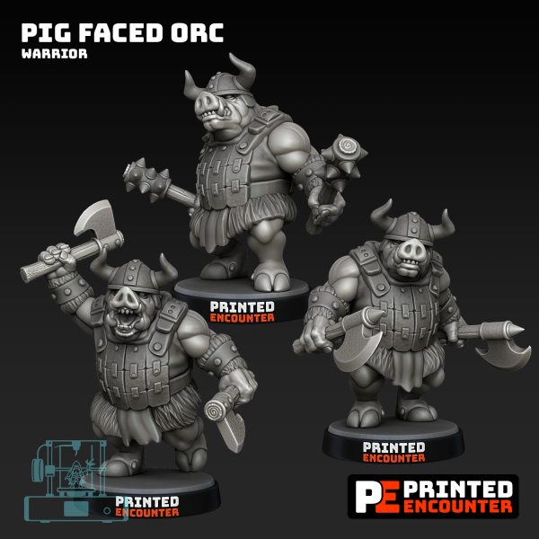 Pig Faced Orc - Warriors (1)