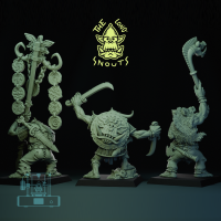 The Longsnouts - Orc Command Group (3)