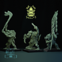 The Longsnouts - Orc Command Group (3)