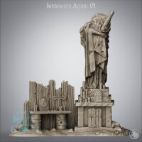 Improvised Altar: 01 complete (3) - Trench Grimdark Warfare