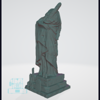 Improvised Altar: 01 only the statue (1) - Trench...