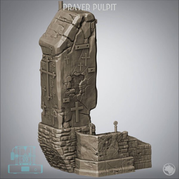 Prayer Pulpit A - v1 (1) - Trench Grimdark Warfare
