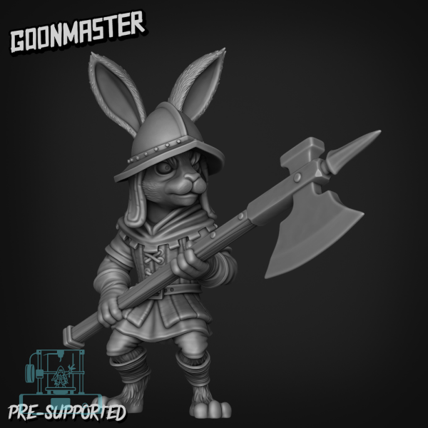 Rabbit Halberdier 1