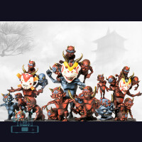 Yoroni vs Weaver Courts 2 Player Starter Set