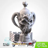 Würfelturm - Trophy -Dicetower - Glanz-PLA