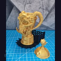 Würfelturm - Trophy -Dicetower - Glanz-PLA