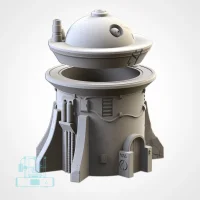 Txarli Factory - Desert Buildings 1 - Round (SWL)