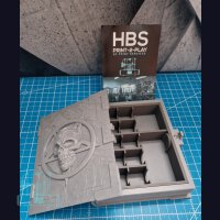 Würfelschale - Buch - Kammer - Transport - Aufbewahrung