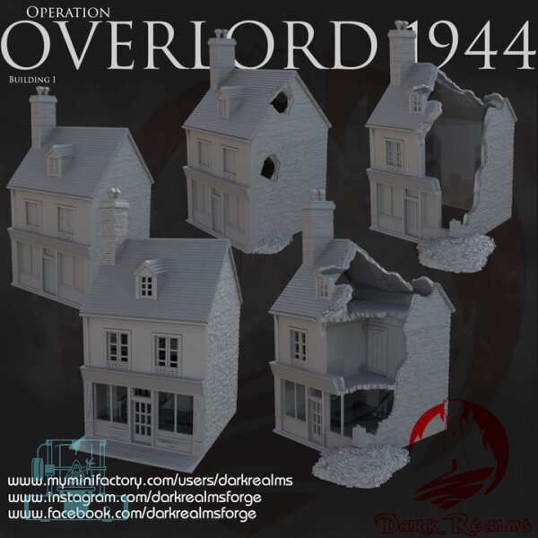 Dark Realm Forge: Operation Overlord - Gebäude 1 Modular