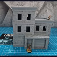 Dark Realm Forge: Ashfall City - Gebäude 4 - (modualr)