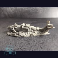 Space Orc Bomber Wreck - Plane 1