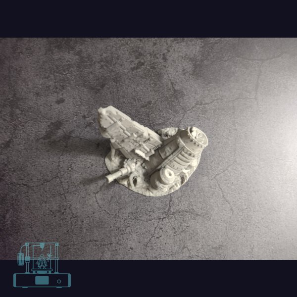 Space Orc Bomber Wreck - Plane 3