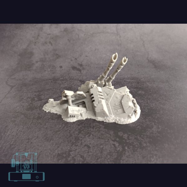 Tank Wreck 2 - Space Marine Predator