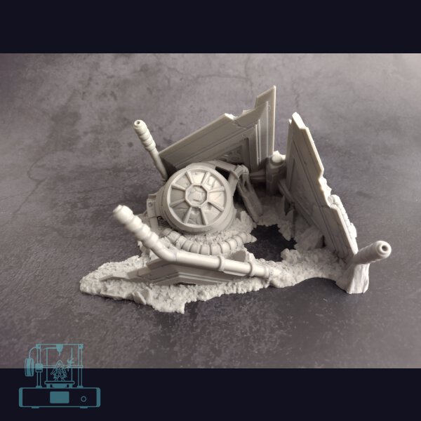 Space Ship Wreck 2 - Tie Fighter
