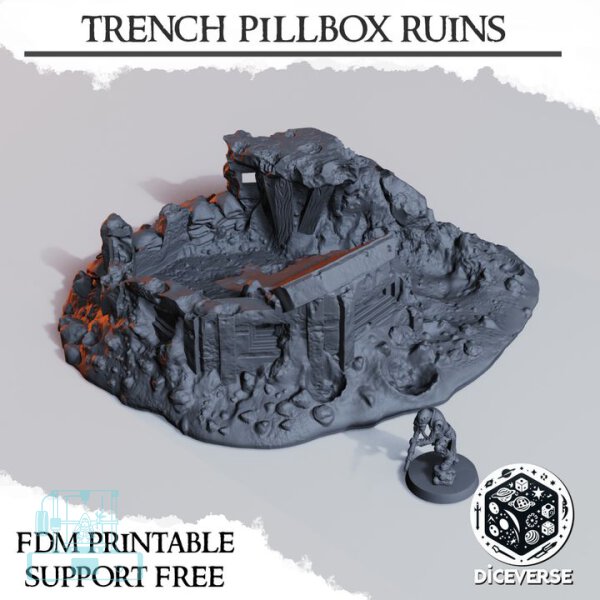 Trench Crusade: Destroyed Pillbox