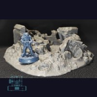 Trench Crusade Terrain: Destroyed Pillbox