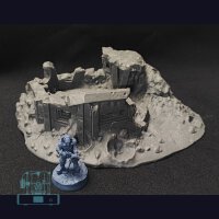 Trench Crusade Terrain: Destroyed Pillbox