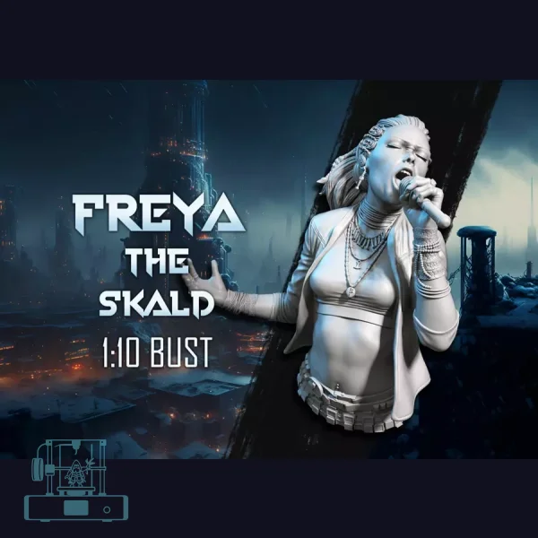 FREYA The Skald (1:10 Bust)