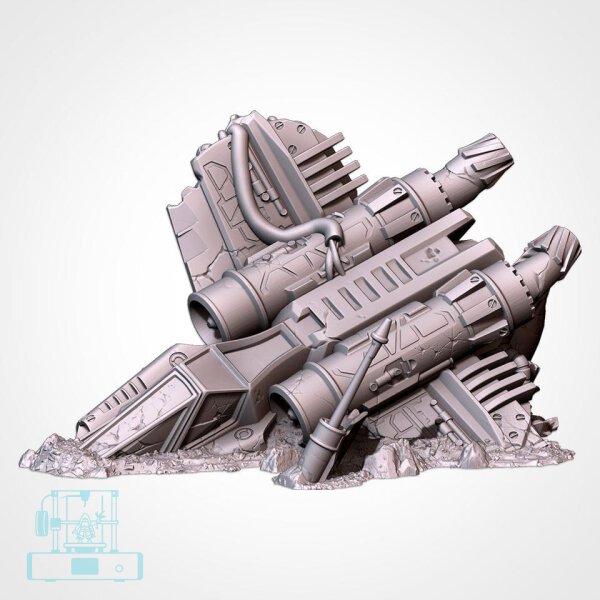 Aircraft Wreck 1  - Valkyrie
