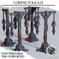 Trench Crusade Terrain: Corpse Pole Bundle 1