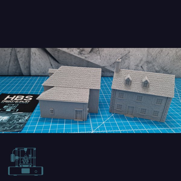 15mm Scale - Operation Overlord - Farm Set