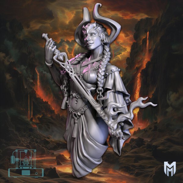 Solveig the Flameborn – The Herald of the End (1:10 Bust)
