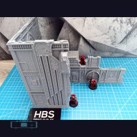 Faltbares Gelände (40k) - IndustryStyle - Set 1 (klein)