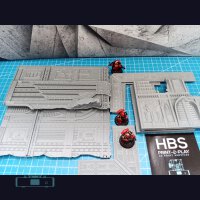 Faltbares Gelände (40k) - IndustryStyle - Set 1 (klein)