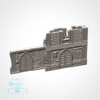 Faltbares Gelände (40k) - GothicStyle - L-Wand (klein)