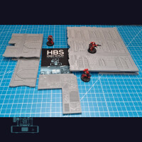 Faltbares Gelände (40k) - GothicStyle - Set 1 (klein)