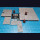 Faltbares Gelände (40k) - GothicStyle - Set 1 (klein)