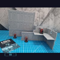 Faltbares Gelände (40k) - GothicStyle - TISCHSET (full)