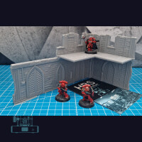 Faltbares Gelände (40k) - GothicStyle - TISCHSET (full)