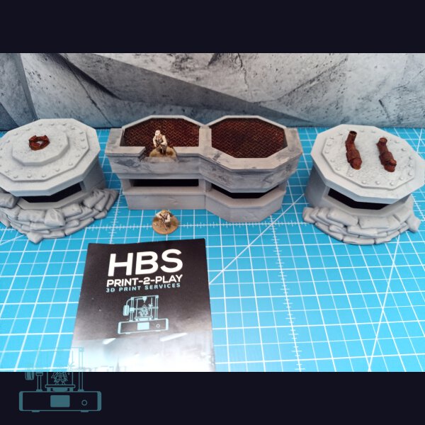 Modern Fortress Wall - Intact - Bundle