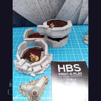 Modern Fortress Wall - Damaged- Bundle