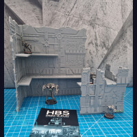 Faltbares Gelände (40k) - NecroStyle - Set 1 (klein)