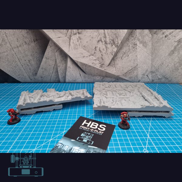 Faltbares Gelände (40k) - TyraStyle - Upgrade-Kit