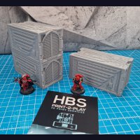 Faltbares Gelände (40k) - IndustryStyle - Container