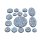 COBBLESTONE INSTABASES 25mm RUND