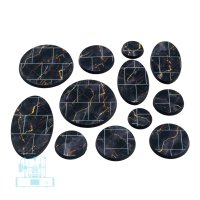 BLACK MARBLE INSTABASES 32mm RUND
