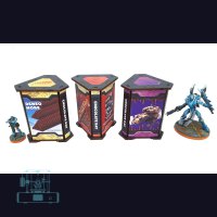 Chocolate Day Newsstands (3) LIMITED PREPAINTED (brown)