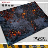 Spielmatte: Volcano - 4x6 - Neopren
