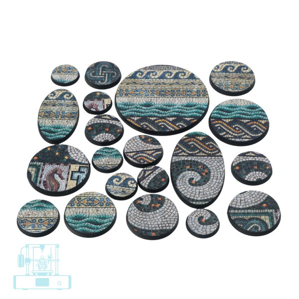 MYTHOS MOSAICA INSTABASES 50mm RUND