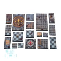 CATHEDRAL INSTABASES 100x50mm rectangle
