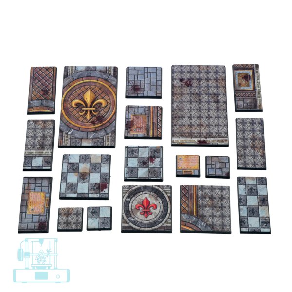 CATHEDRAL INSTABASES 150x100mm rectangle